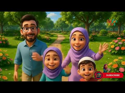 Salaam Kids — Animated Theme Song — Kids Animation
